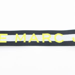 MARC JACOBS THE LOGO WEBBING STRAP ショルダーストラップ ロゴ 黒系 マルチカラー /UO