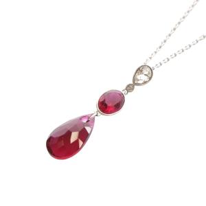 Swarovski ガラスの靴 モチーフ ネックレス ネックレス ペンダント クリスタル ガラスの靴 モチーフ