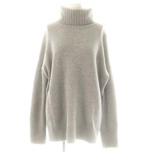 ROYAL WOOL KARENIA HN タートルネック ニット セーター 長袖 S グレー /DF