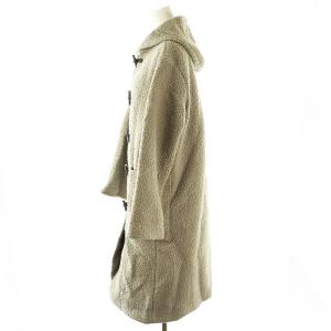 Theory DAWSON FAUX DUFFLE COAT ボアダッフルコート ブークレ P グレー /MI OS