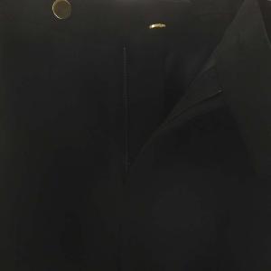 Grace Class 23AW アセテートワイドパンツ 36 黒 /MI OS