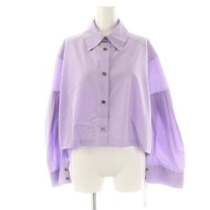 25SS ビッグスリーブシャツ 長袖 36 ラベンダー /DO OS
