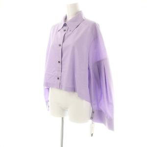 Diagram GRACE CONTINENTAL 25SS ビッグスリーブシャツ 長袖 36 ラベンダー /DO OS