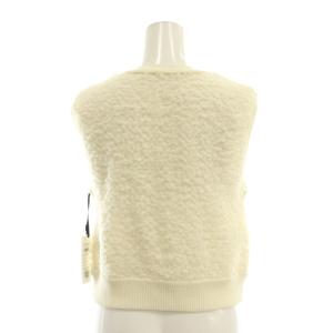 Diagram GRACE CONTINENTAL 24AW チュールフリルニットベスト 36 白 ホワイト /SS OS