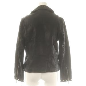 Grace Class スタッズライダースジャケット レザー 羊革 36 黒 /MI OS