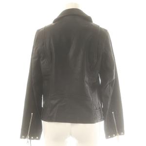 Grace Class スタッズライダースジャケット レザー 羊革 36 黒 /MI OS