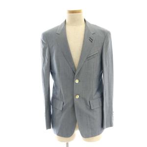 Paul Smith COLLECTION セットアップスーツ ウールコットン テーラードジャケット スリムパンツ L 82 グレー /DO OS