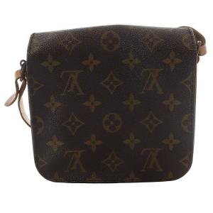 LOUIS VUITTON モノグラム カルトシエールPM ショルダーバッグ ブラウン M51254