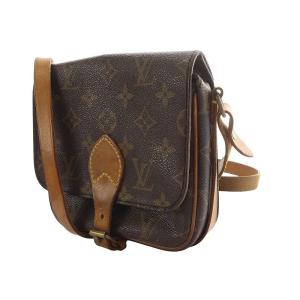 LOUIS VUITTON モノグラム カルトシエールPM ショルダーバッグ ブラウン M51254