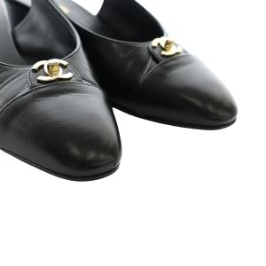 CHANEL 25SS スリングバック パンプス ココマーク