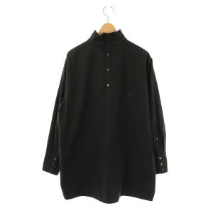 ADORE 24AW クリアコンパクトブラウス 長袖 38 ブラック /DO OS