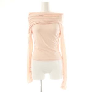 × カンゴール KANGOL 24AW オフショルダートップス カットソー 長袖 F ピンク /DF OS