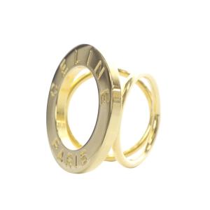 CELINE スカーフリング ロゴ ゴールド色 /SR20 OH