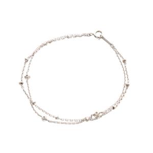 2連 ブレスレット シルバー /SR15