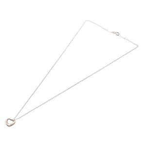 TIFFANY&Co. エルサペレッティ オープンハート ネックレス ペンダント Ag925 シルバー /SR21 OH