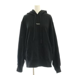 TECH TERRY STANDARD HOODIE パーカー プルオーバー ロゴ M 黒 ブラック /AT