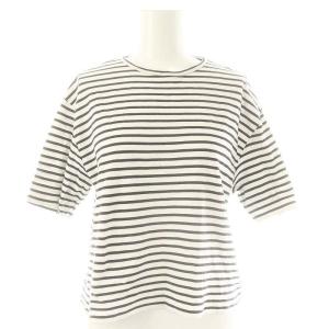 24SS CLINTON KNIT STR BOXY CREW SS カットソー Tシャツ ボーダー クロップド