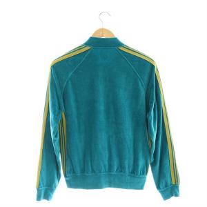 Needles ベロアトラックジャケット 2 グリーン イエロー