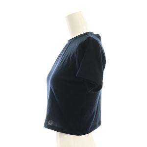 SEA カシミヤ混Tシャツ カットソー 半袖 F ブラック /HK OS