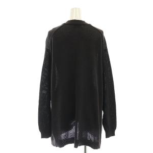SLOBE IENA テープヤーンニットカーディガン 長袖 Vネック F グレー /AT OS
