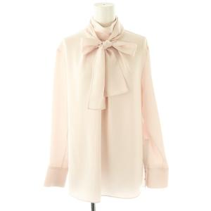 24SS Marvine Jacqueline ボウタイブラウス 040 ライトピンク /MI OS