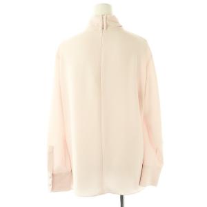 theory luxe 24SS Marvine Jacqueline ボウタイブラウス 040 ライトピンク /MI OS