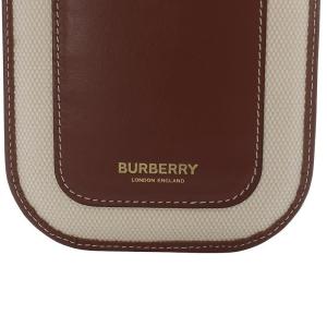 BURBERRY ショルダーバッグ スマホショルダー キャンバス レザー