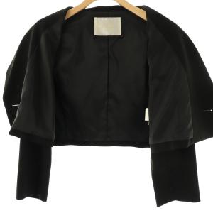 Grace Class ショートジャケット テーラードジャケット ダブル 36 ブラック /ES OS