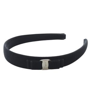 カチューシャ ヘアバンド ヴァラ リボンモチーフ ブラック /YO20 OH