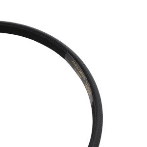 Alexandre De Paris リボン カチューシャ ロゴ 黒 ブラック /SR8