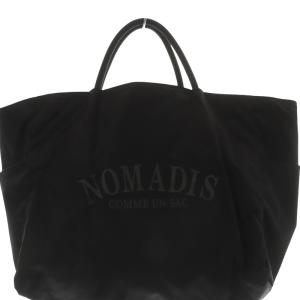 NOMADIS SAC2 W ナイロン リバーシブル トートバッグ ハンドバッグ 黒 ブラック /SR19