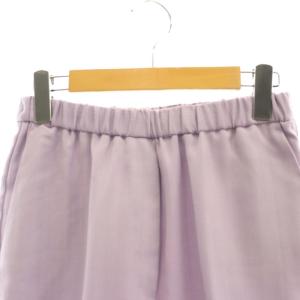 FORTE FORTE フォルテ フォルテ ウエストゴムイージーパンツ テーパード 0 紫 パープル /AT OS