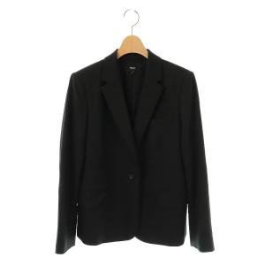 SHRUNKEN BLAZER 1Bテーラードジャケット 総裏地 4 ブラック /DO OS