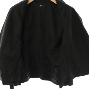 Theory SHRUNKEN BLAZER 1Bテーラードジャケット 総裏地 4 ブラック /DO OS
