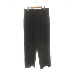 タックワイドパンツ スラックス 42 ネイビー /DF OS