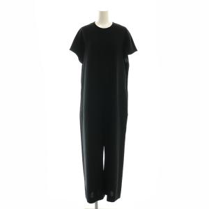 23SS C/N ストレートオールインワン フレンチスリーブ 38 黒 /MI OS