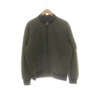 NY81862 TRANSIT BOMBER JK MA-1 ジャケット ブルゾン ナイロン 中綿 M