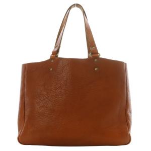 SLOW BONO TOTE レザー トート バッグ ハンドバッグ 巾着 キャメル /YO5 AD