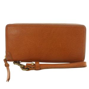 ボーノ bono round long wallet 長財布 ラウンドファスナー ストラップ付き レザー
