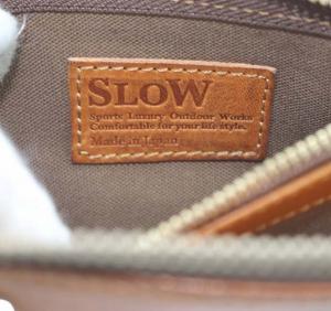 SLOW ボーノ bono round long wallet 長財布 ラウンドファスナー ストラップ付き レザー