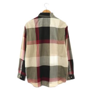 BLACK LABEL CRESTBRIDGE チェック柄 長袖シャツ L ベージュ マルチカラー /ES OS