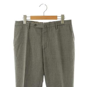 INCOTEX SLIM FIT ウール スラックス テーパードパンツ 46 グレー /AT OS