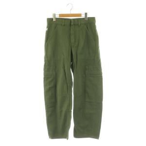 MARCELLE カーゴパンツ ワイド テーパード 26 カーキ /MY OS