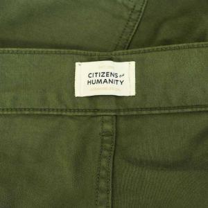 CITIZENS OF HUMANITY MARCELLE カーゴパンツ ワイド テーパード 26 カーキ /MY OS
