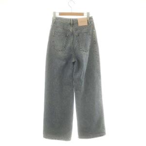 LOEWE S540Y11X73 ボタンフライ ワイドデニムパンツ 34