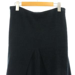 MADISONBLUE 23AW SIDE TUCK MERMAID SK MOLE スカート フレア 01 S 黒 /MI OS