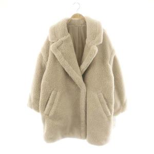 ビックカラーミドル丈ボアコート チェスター 1 アイボリー /MI OS