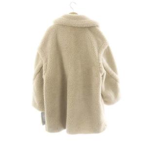 MILA OWEN MILAOWEN ビックカラーミドル丈ボアコート チェスター 1 アイボリー /MI OS