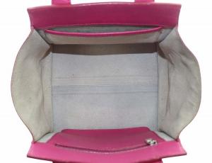 HIROFU ランポ ハンドバッグ レザー ピンク /YO13