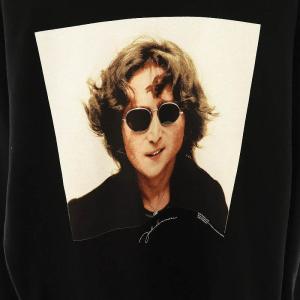 JOURNAL STANDARD × ジョンレノン JohnLennon プリントスウェット カットソー 長袖 M ブラック マルチカラー